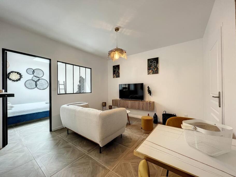 Apartamento Loft Raffine Et Chic Au Calme Proche Du Centre De Beziers Et Des Plages Boujan-sur-Libron Exterior foto