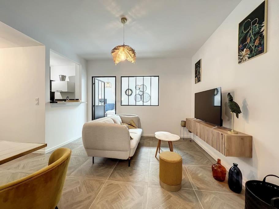 Apartamento Loft Raffine Et Chic Au Calme Proche Du Centre De Beziers Et Des Plages Boujan-sur-Libron Exterior foto
